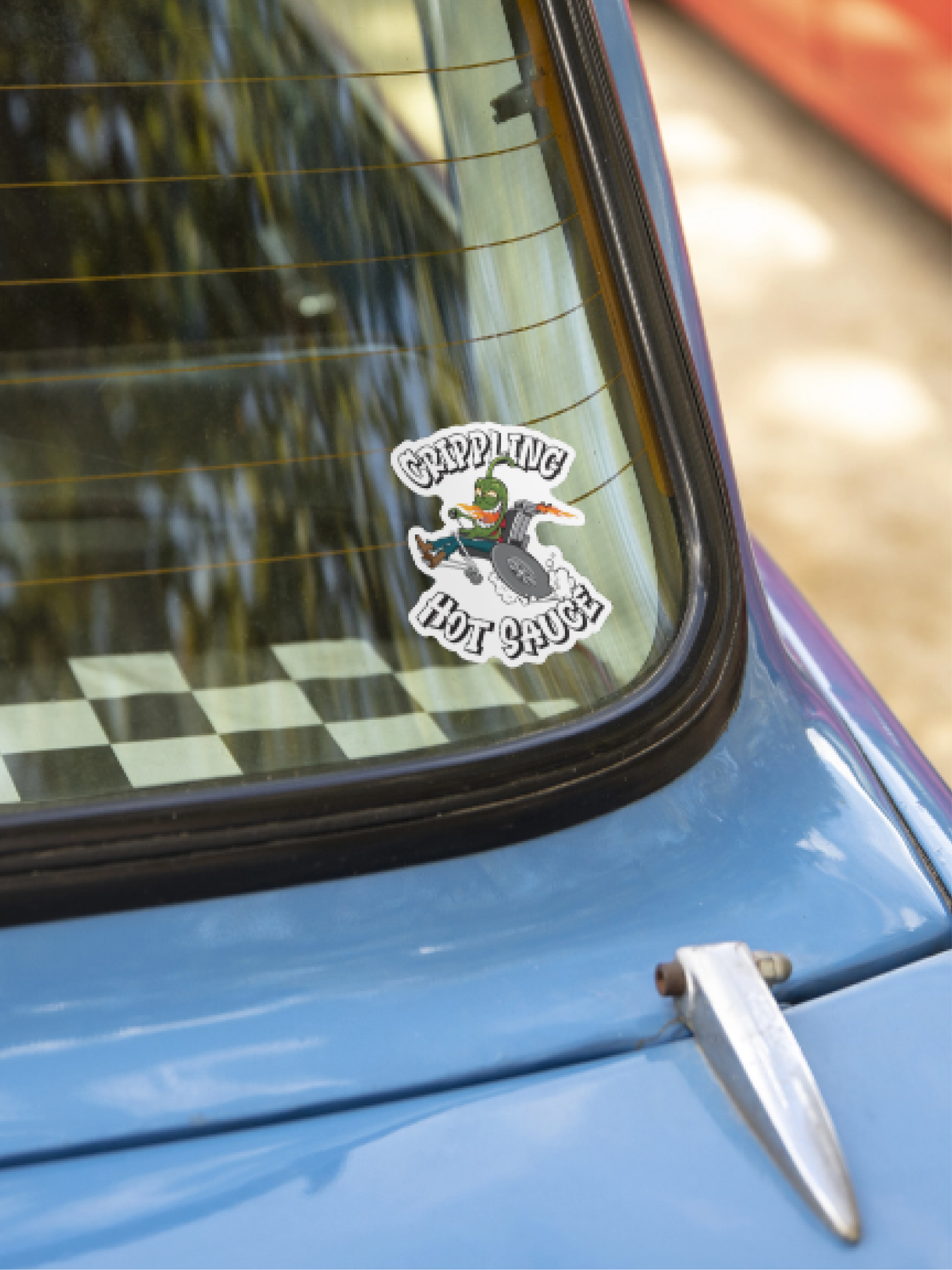 Crippling Hot Sauce Bumper Sticker