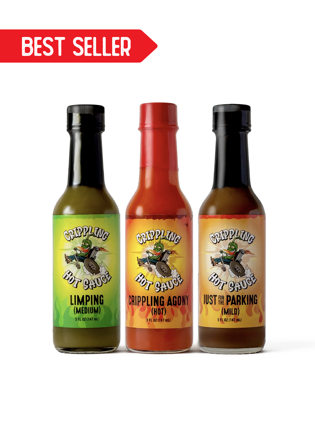 Triple Cripple Bundle – Crippling Hot Sauce