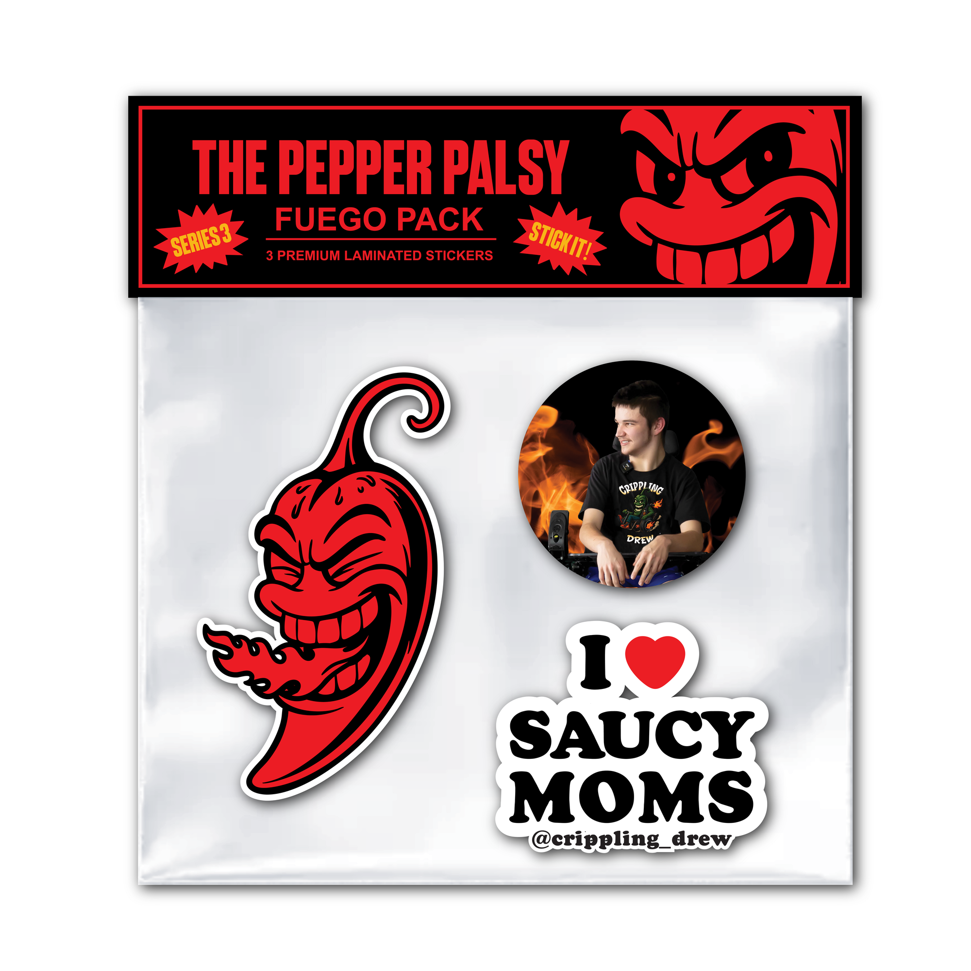 Pepper Palsy Sticker Pack