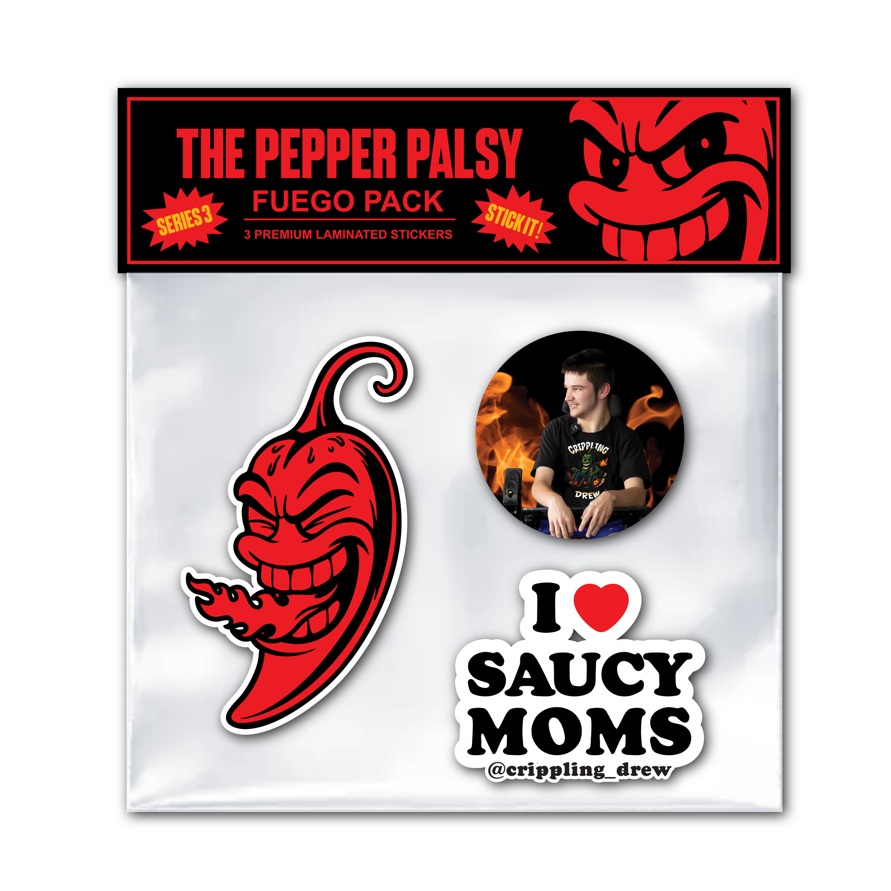 Pepper Palsy Sticker Pack