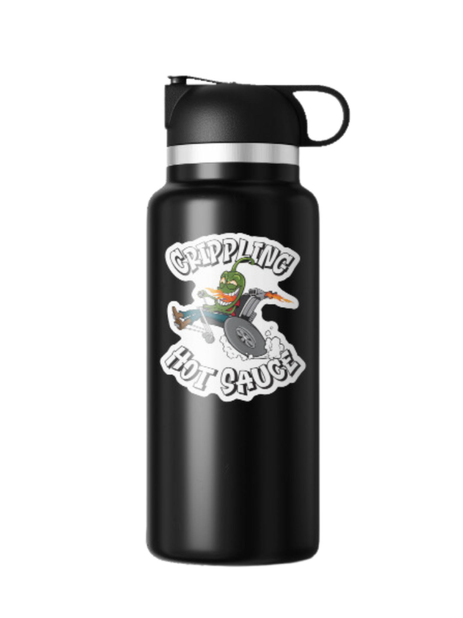 Crippling Hot Sauce Bumper Sticker