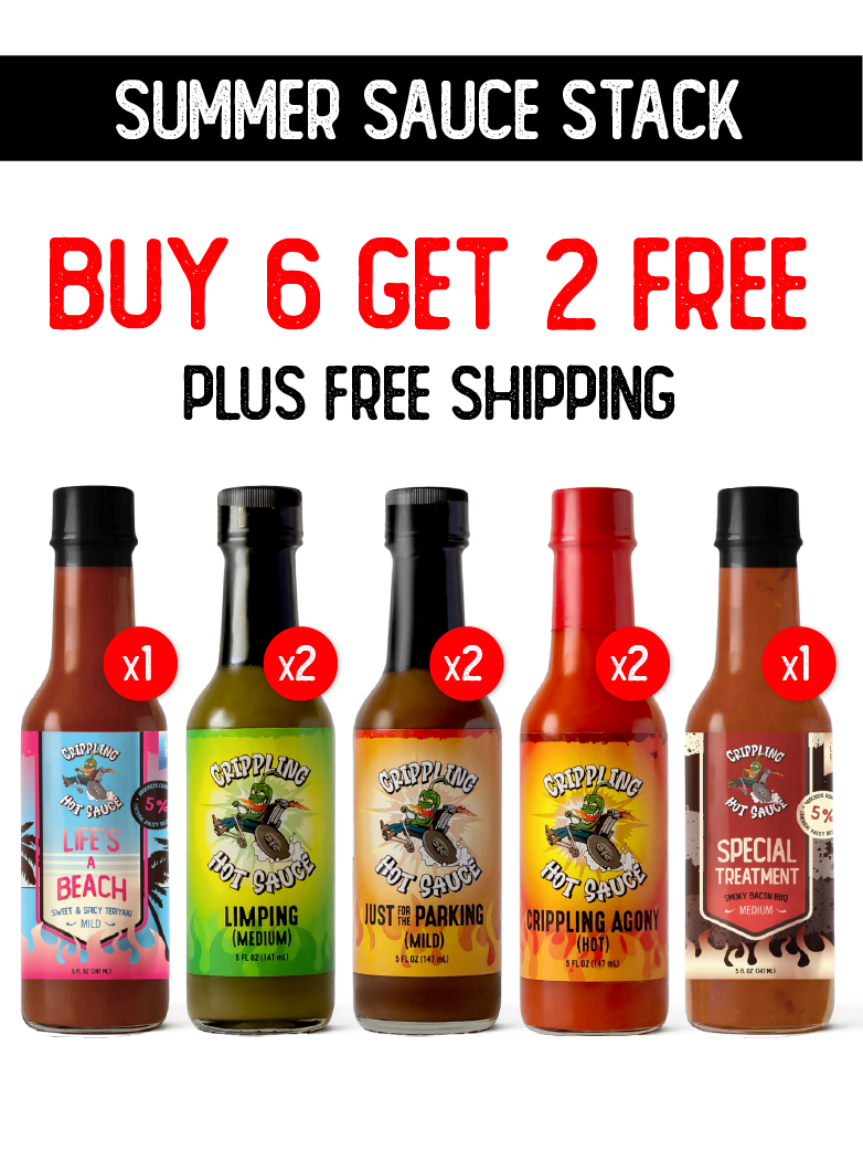 🔥 Summer Sauce Stack (8-Pack) — Buy 6, Get 2 Free